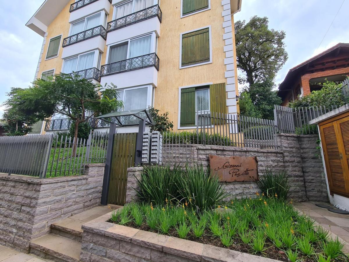 Apartamento 1D Com Lareira No Centro De Gramado Exterior foto